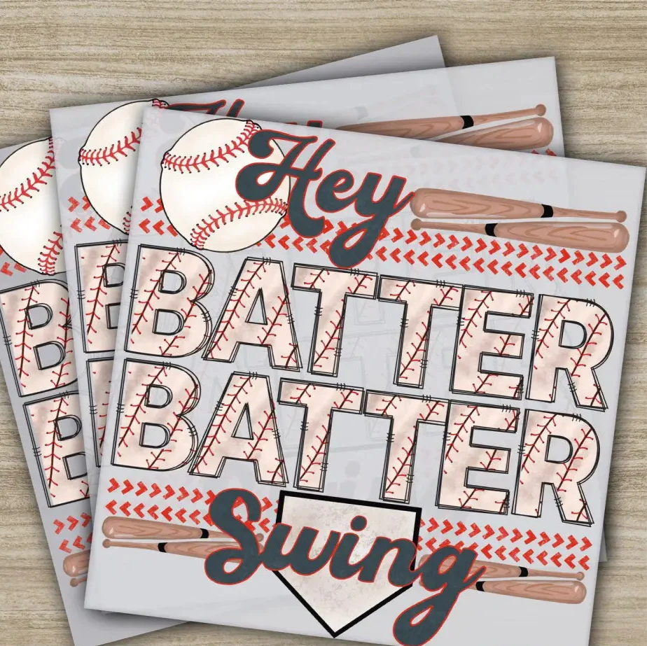 Baseball Mom, Baseball Gift, Baseball Season, Ready to Press, Personalized DTF Transfer, , High Quality, Heat Press DTF Transfer