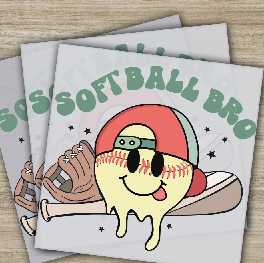 Baseball Mom, Baseball Gift, Baseball Season, Ready to Press, Personalized DTF Transfer, , High Quality, Heat Press DTF Transfer