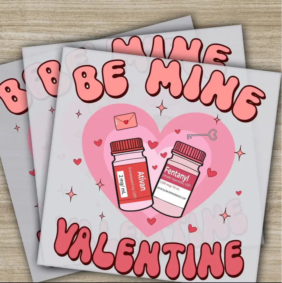 Be Mine Valentine, Ready to Press, Personalized DTF Transfer, Valentine's Day Gift, High Quality, Heat Press DTF Transfers