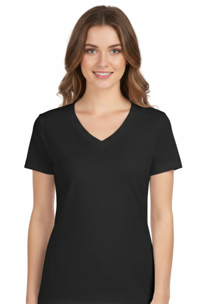 Bella Canvas Women V-Neck T-Shirt