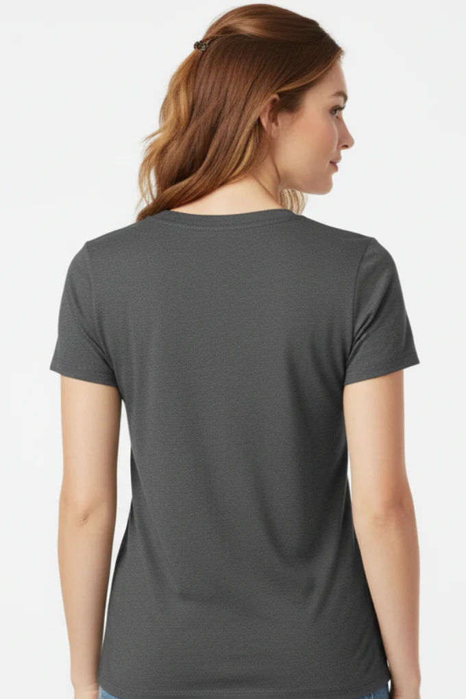 Bella Canvas Women V-Neck T-Shirt - Image 8
