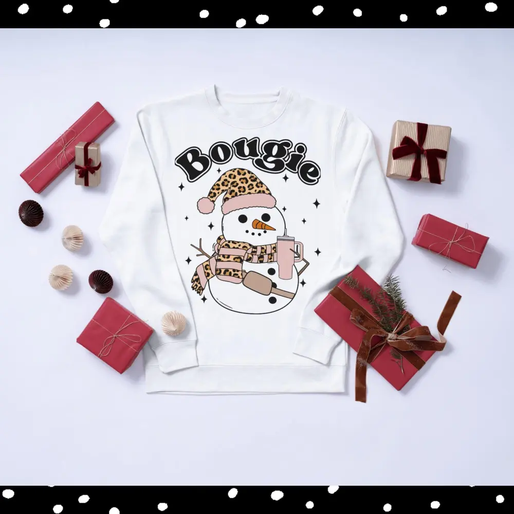 Bougie, Snowman, Christmas DTF Transfers, Ready to Press, Direct to Film, Sublimation Screen Prints, Fast Shipping, Personalized Designs - Image 2
