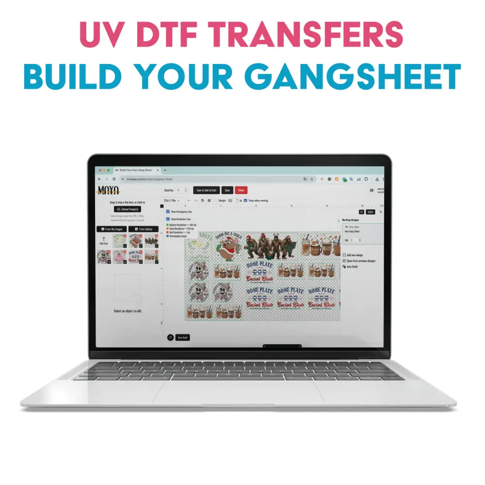 Build Your Own UV Gang Sheet | Custom UV DTF Transfers – MAYA TX - Image 2