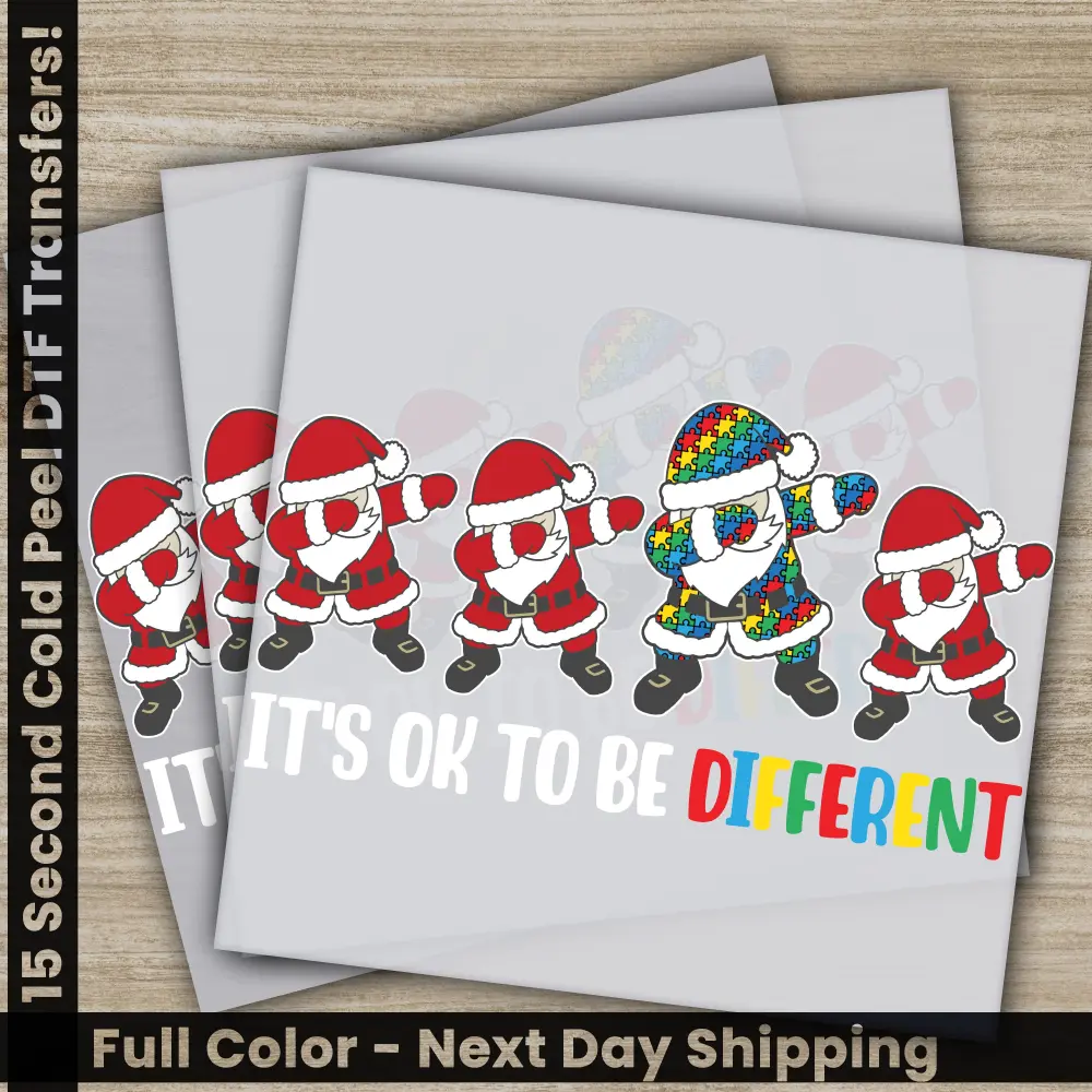 Christmas DTF Transfers, Ready to Press, Personalized Gifts, Direct to Film, Sublimation Screen Prints, Fast Shipping