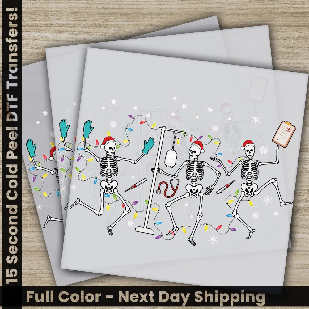 Christmas DTF Transfers, Ready to Press, Personalized Gifts, Direct to Film, Sublimation Screen Prints, Fast Shipping