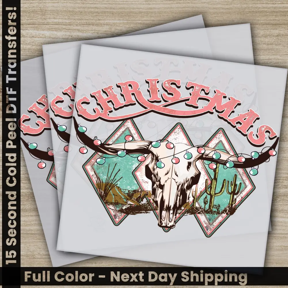Christmas DTF Transfers, Ready to Press, Personalized Gifts, Direct to Film, Sublimation Screen Prints, Fast Shipping