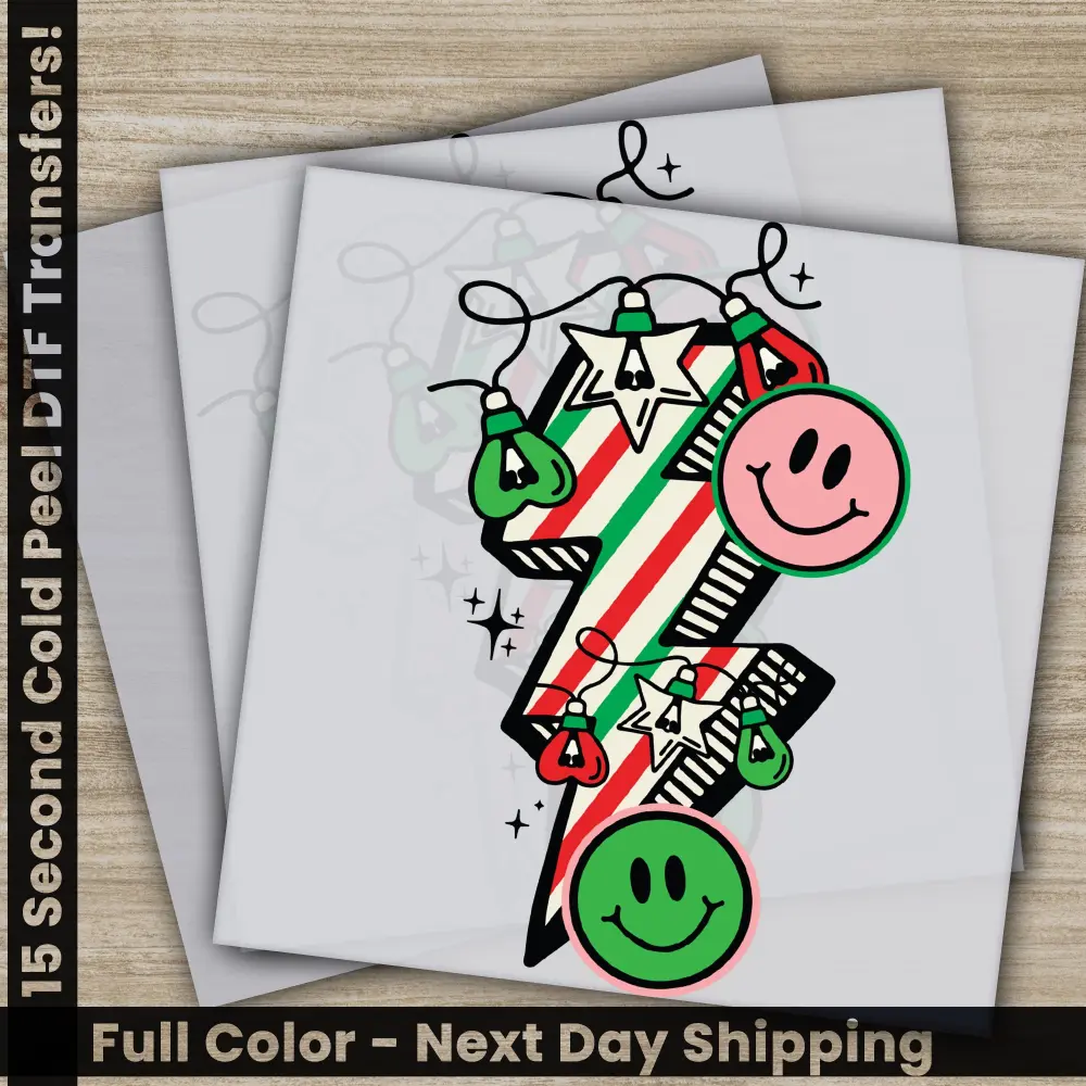 Christmas DTF Transfers, Ready to Press, Personalized Gifts, Direct to Film, Sublimation Screen Prints, Fast Shipping