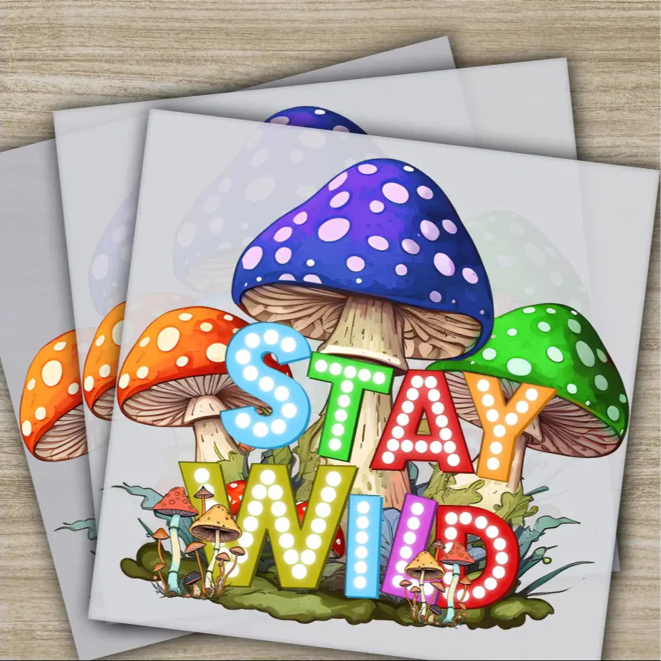Colorful Flowers, Love, Peace, Hippie Soul, Ready to Press, Personalized DTF Transfers, Heat Press DTF Transfer