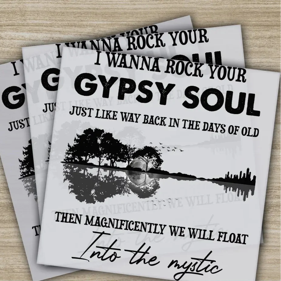 Colorful Flowers, Love, Peace, Hippie Soul, Ready to Press, Personalized DTF Transfers, Heat Press DTF Transfer