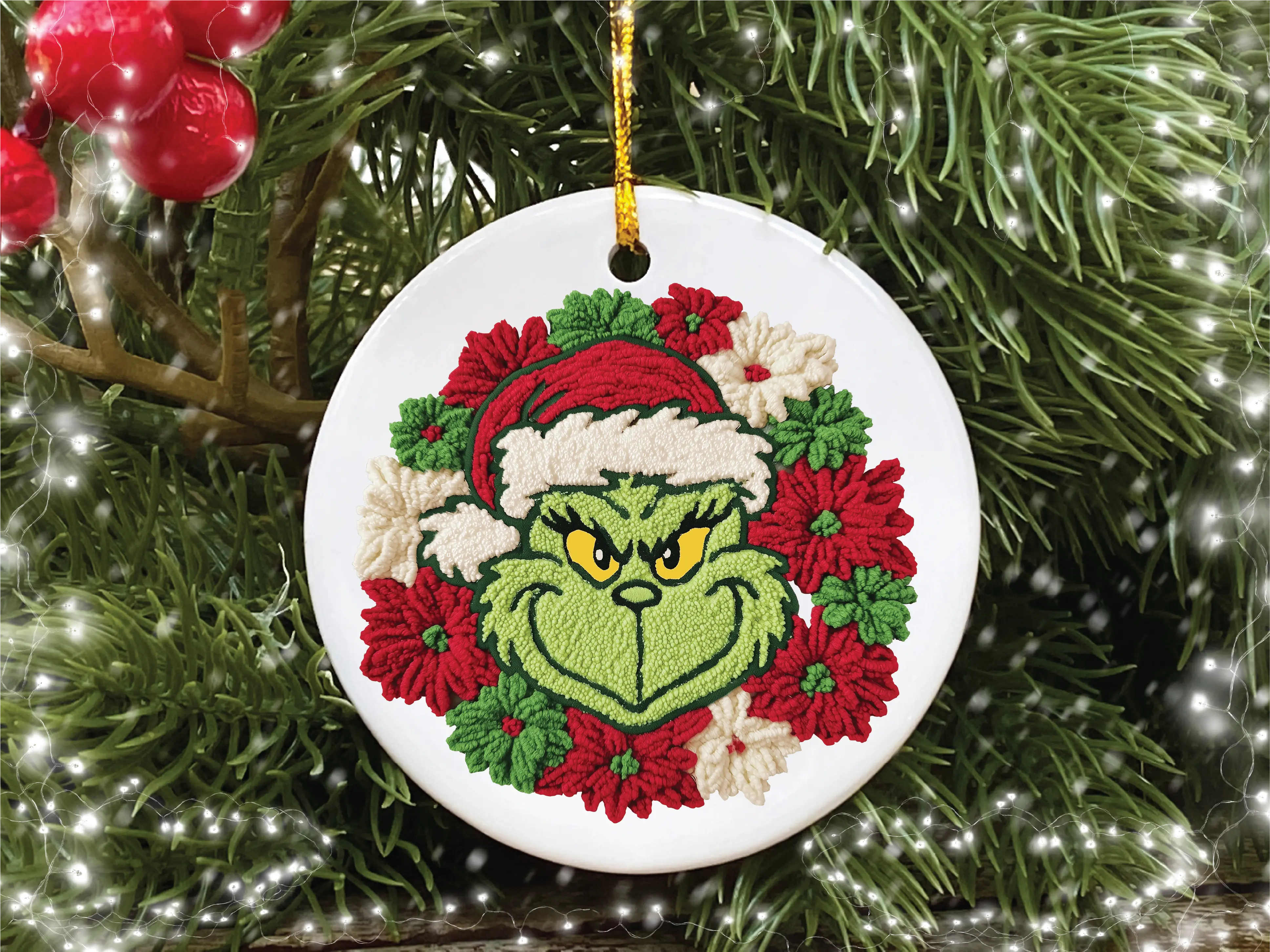 Custom Christmas Ornament – Personalized Holiday Tree Decoration - Image 3