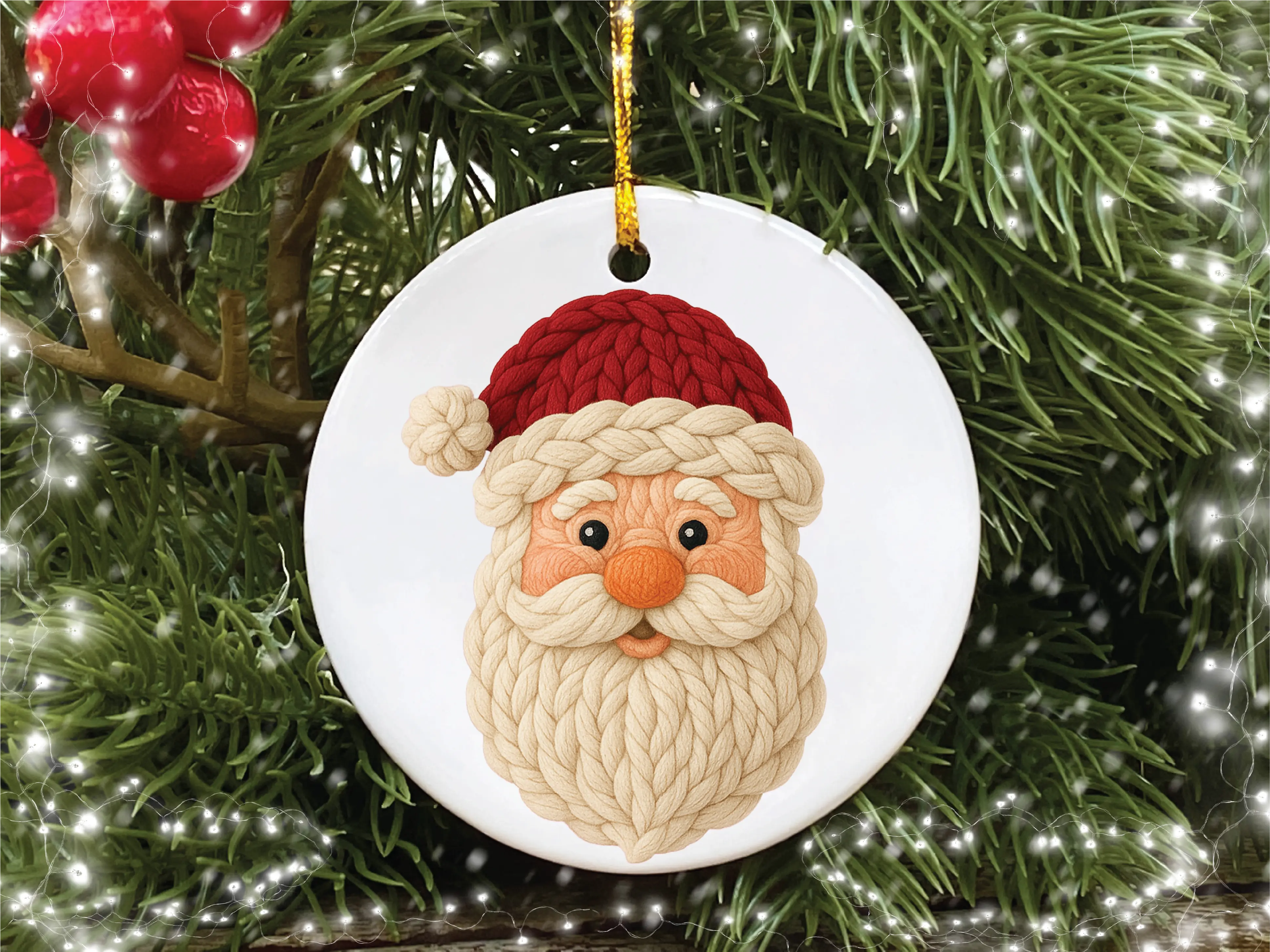 Custom Christmas Ornament – Personalized Holiday Tree Decoration - Image 4