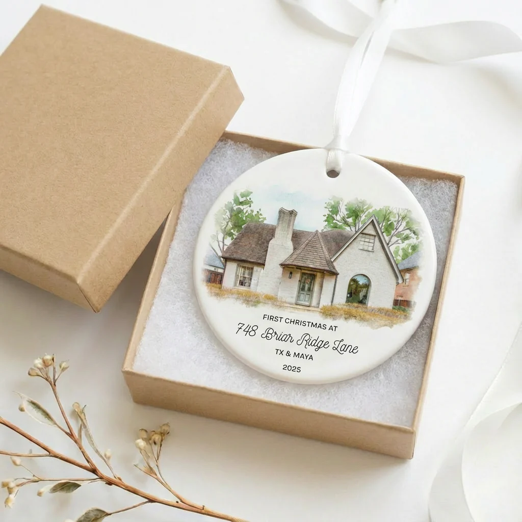 Custom First christmas Ornament - Image 3