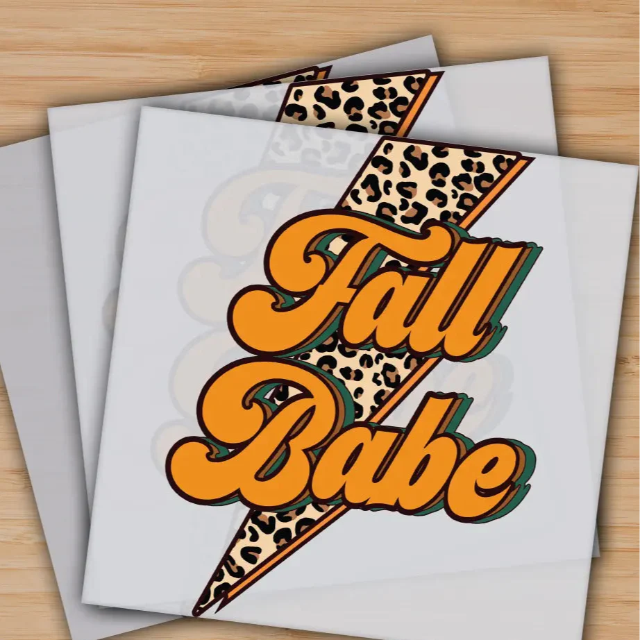 Fall Babe, Autumn, Ready to Press, Personalized Gifts, Sublimation DTF Prints, Trendy DTF Prints, Ready for Press, High Quality, Fast Shipping