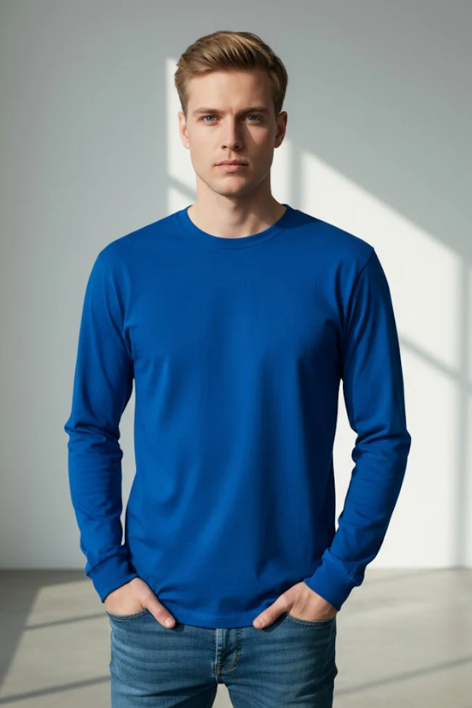 Gildan Unisex Ultra Cotton® Long Sleeve T-Shirt - Image 107