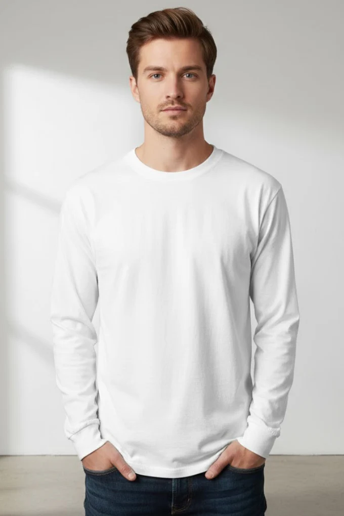 Gildan Unisex Ultra Cotton® Long Sleeve T-Shirt - Image 112