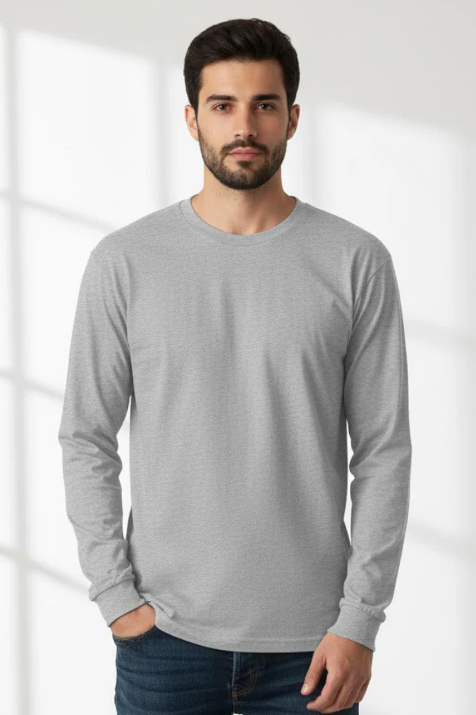 Gildan Unisex Ultra Cotton® Long Sleeve T-Shirt - Image 4
