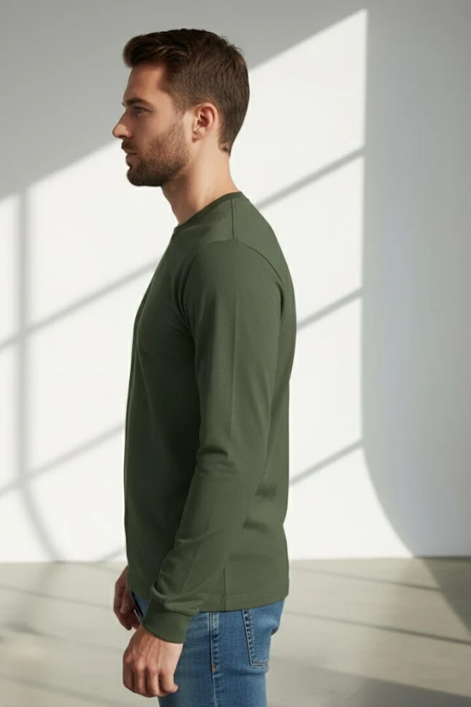 Gildan Unisex Ultra Cotton® Long Sleeve T-Shirt - Image 45