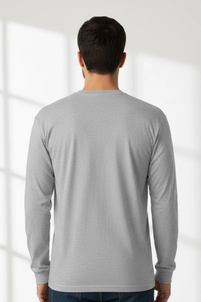 Gildan Unisex Ultra Cotton® Long Sleeve T-Shirt - Image 5