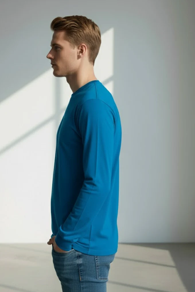 Gildan Unisex Ultra Cotton® Long Sleeve T-Shirt - Image 60