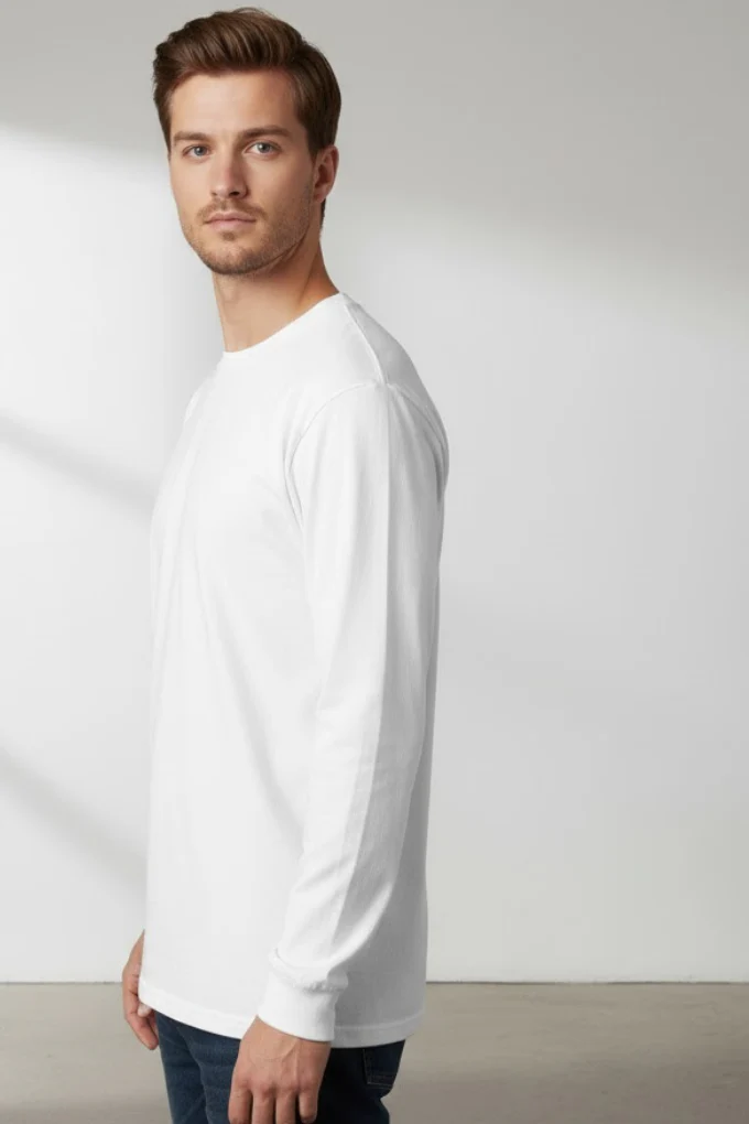 Gildan Unisex Ultra Cotton® Long Sleeve T-Shirt - Image 84
