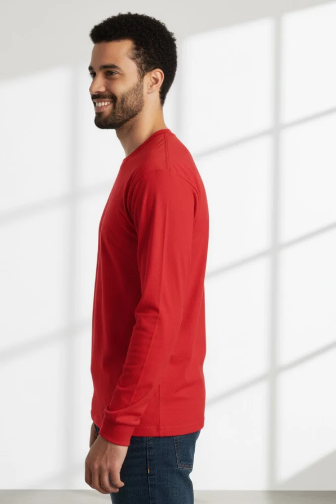 Gildan Unisex Ultra Cotton® Long Sleeve T-Shirt - Image 9