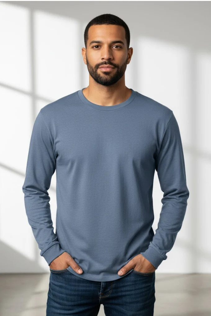 Gildan Unisex Ultra Cotton® Long Sleeve T-Shirt - Image 94