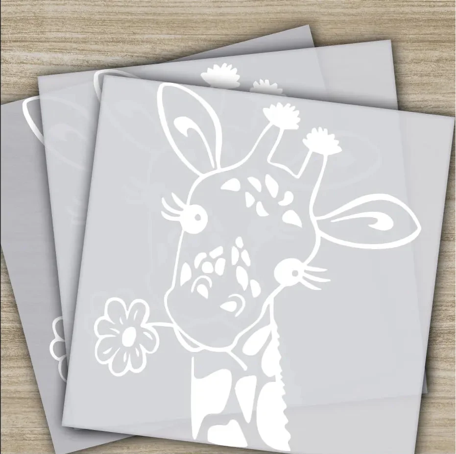 Giraffe In Love, Ready to Press, Personalized DTF Transfers, Valentine's Day Gift, High Quality, Heat Press DTF Transfers
