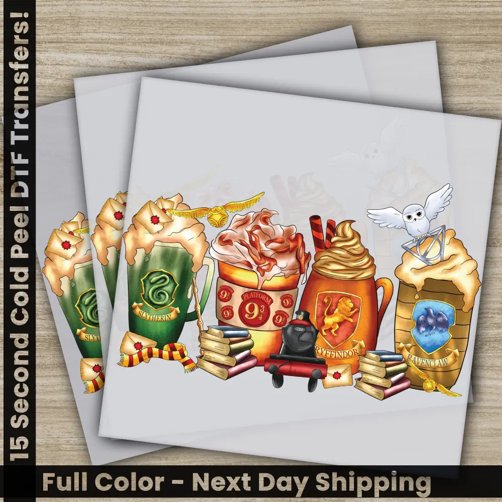 Halloween Transfers, Ready to Press, Personalized DTF Transfers, For Family Gifts, Heat Press DTF Transfers