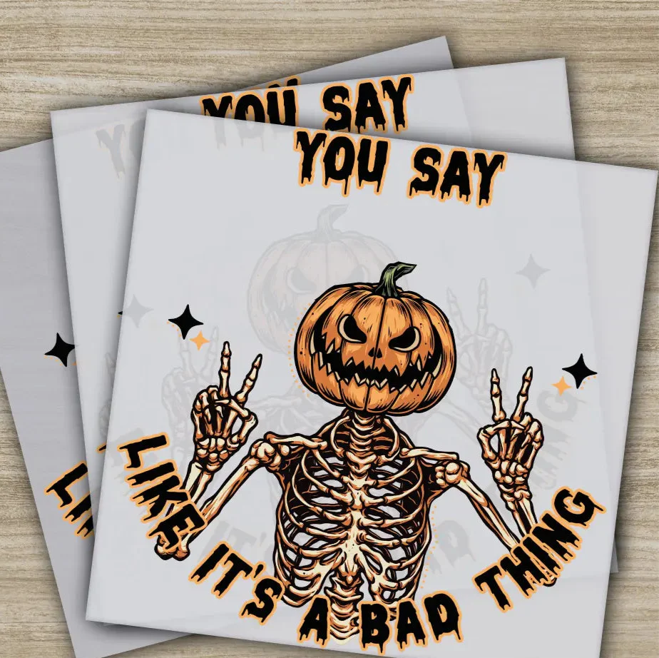 Halloween Transfers, Ready to Press, Personalized DTF Transfers, For Family Gifts, Heat Press DTF Transfers
