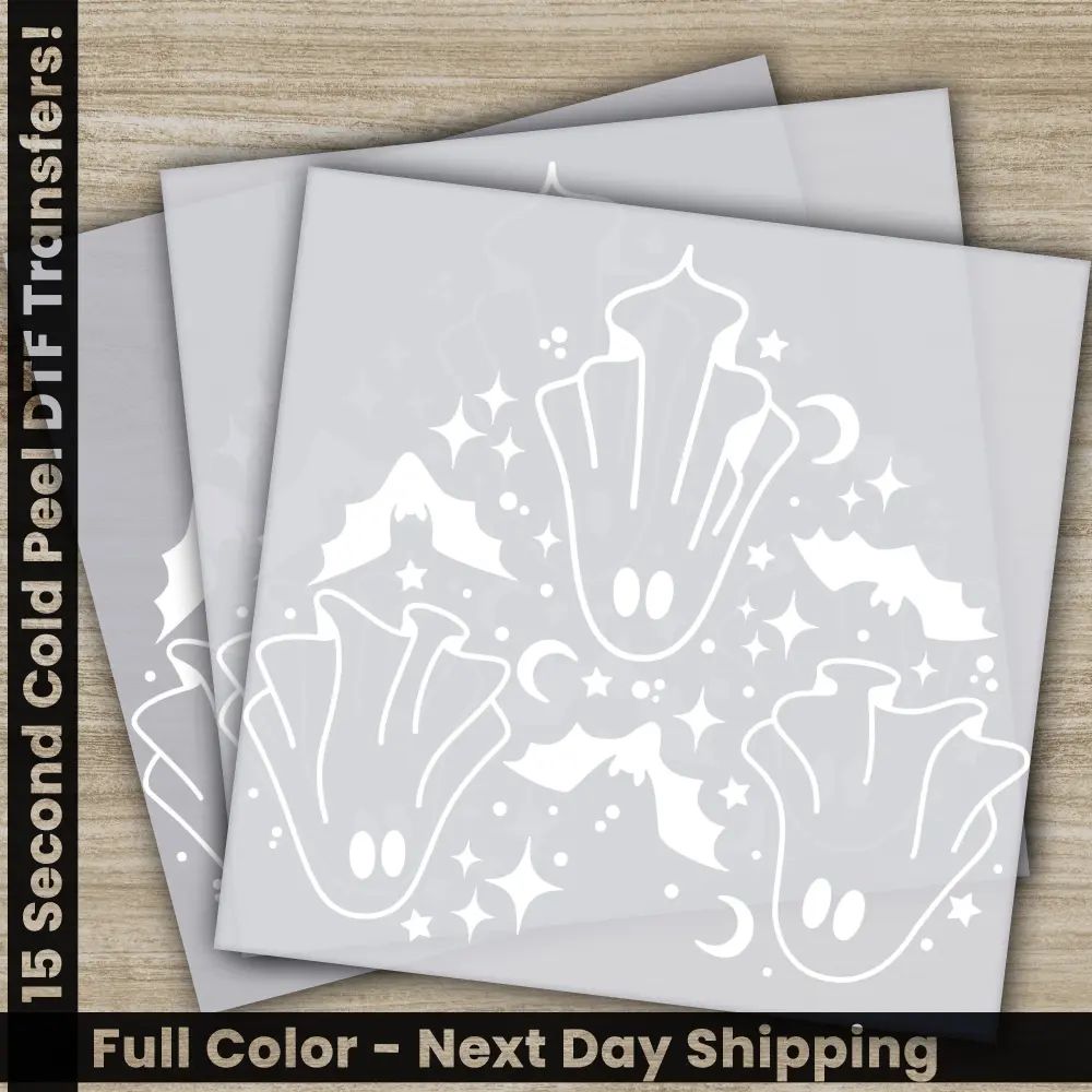 Halloween Transfers, Ready to Press, Personalized DTF Transfers, For Family Gifts, Heat Press DTF Transfers