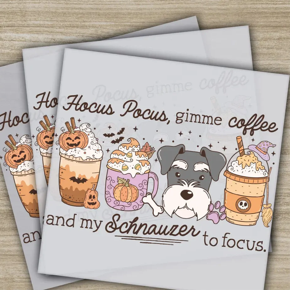 Halloween Transfers, Ready to Press, Personalized DTF Transfers, For Family Gifts, Heat Press DTF Transfers