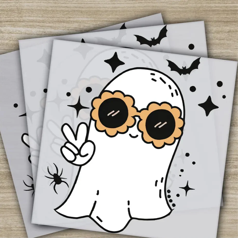 Halloween Transfers, Ready to Press, Personalized DTF Transfers, For Family Gifts, Heat Press DTF Transfers
