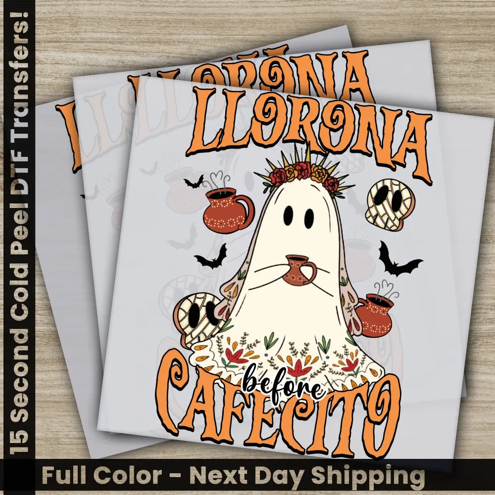 Halloween Transfers, Ready to Press, Personalized DTF Transfers, For Family Gifts, Heat Press DTF Transfers