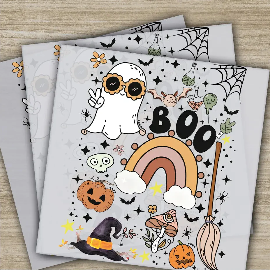 Halloween Transfers, Ready to Press, Personalized DTF Transfers, For Family Gifts, Heat Press DTF Transfers