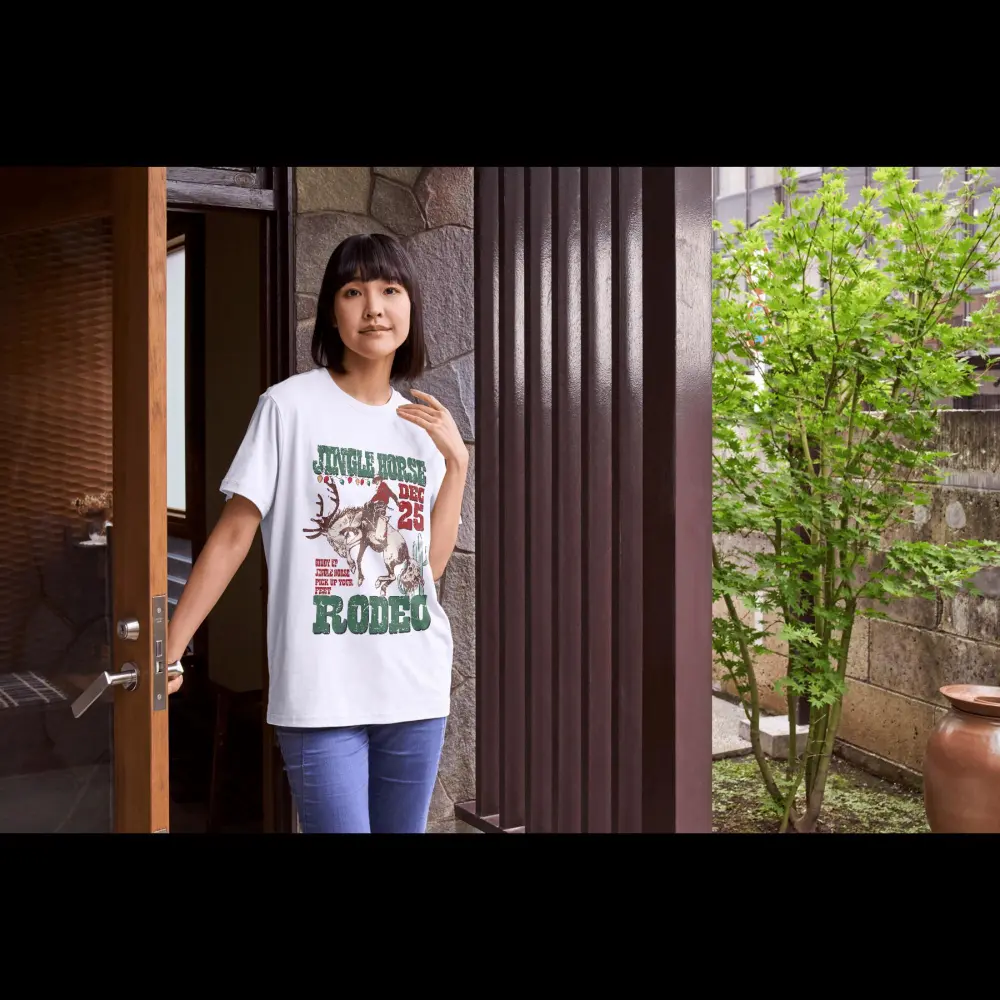 Jingle Horse Feet, Christmas DTF Transfers, Ready to Press, Personalized Gifts, Direct to Film, Sublimation Screen Prints, Fast Shipping - Image 4