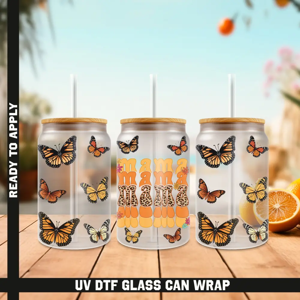 Mama Ready To Apply UV DTF, 16oz cup Wrap