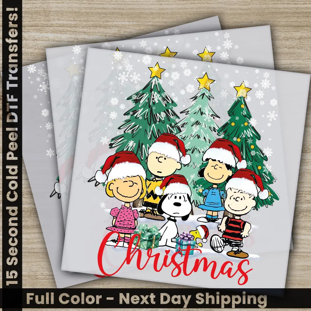 Merry Christmas DTF Transfers, Ready to Press, Personalized Gifts, Direct to Film, Sublimation Screen Prints, Fast Shipping
