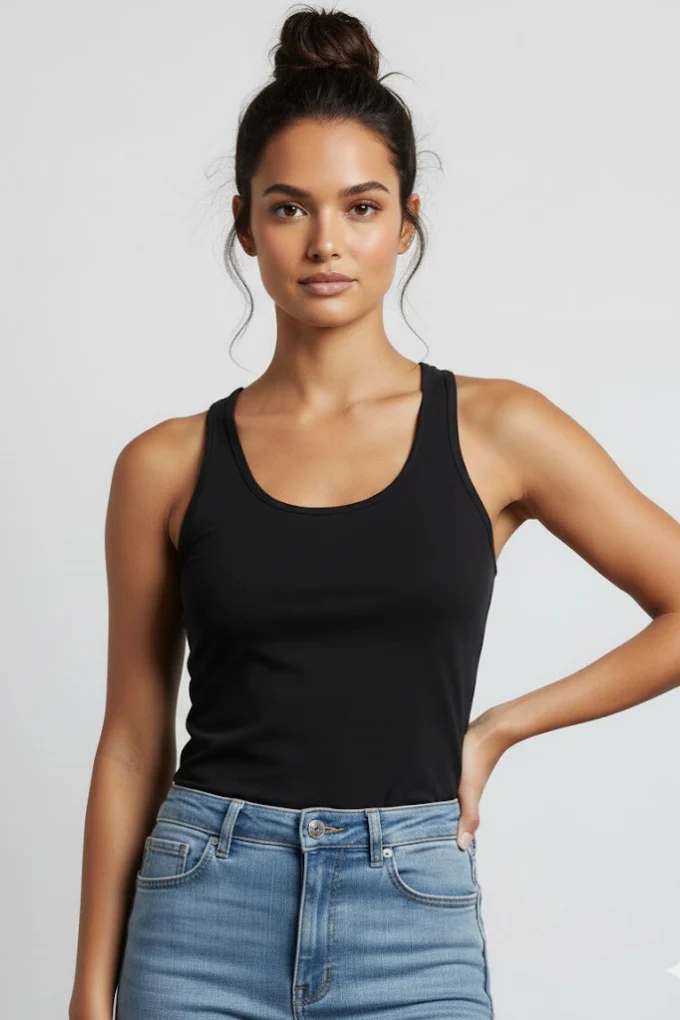 Next Level Women’s Triblend Racerback Tank - 6733