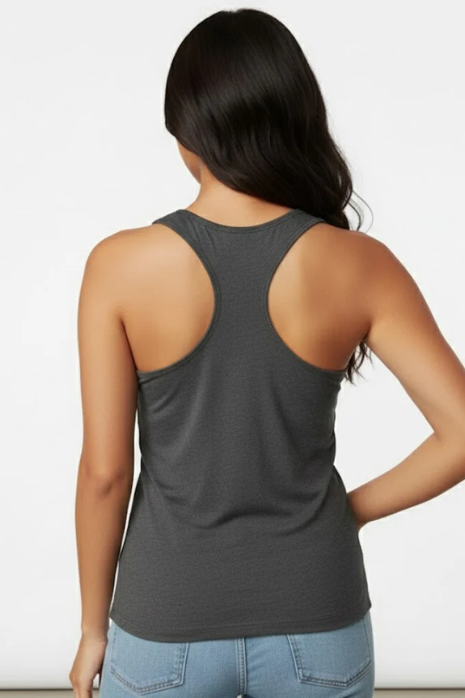 Next Level Women’s Triblend Racerback Tank - 6733 - Image 16