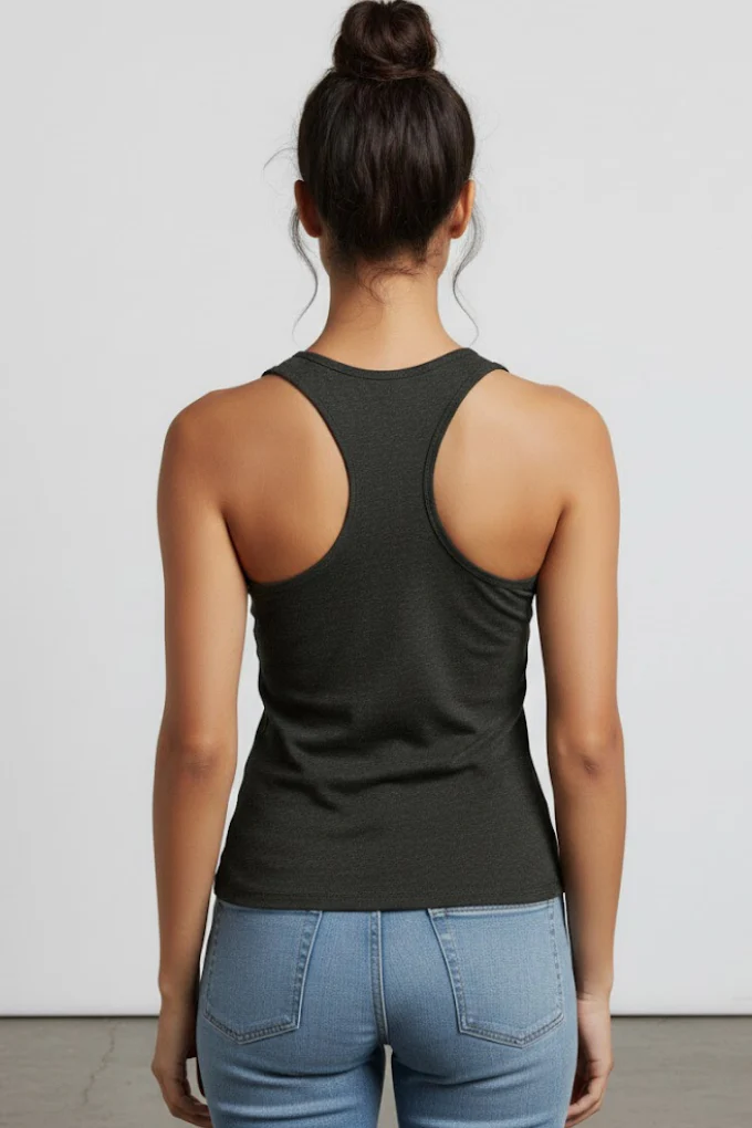 Next Level Women’s Triblend Racerback Tank - 6733 - Image 24