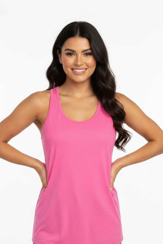 Next Level Women’s Triblend Racerback Tank - 6733 - Image 31