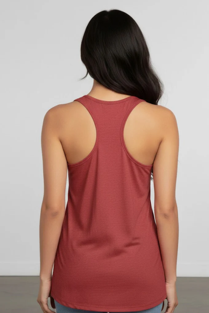 Next Level Women’s Triblend Racerback Tank - 6733 - Image 36
