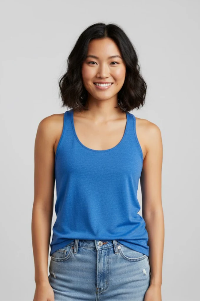 Next Level Women’s Triblend Racerback Tank - 6733 - Image 37