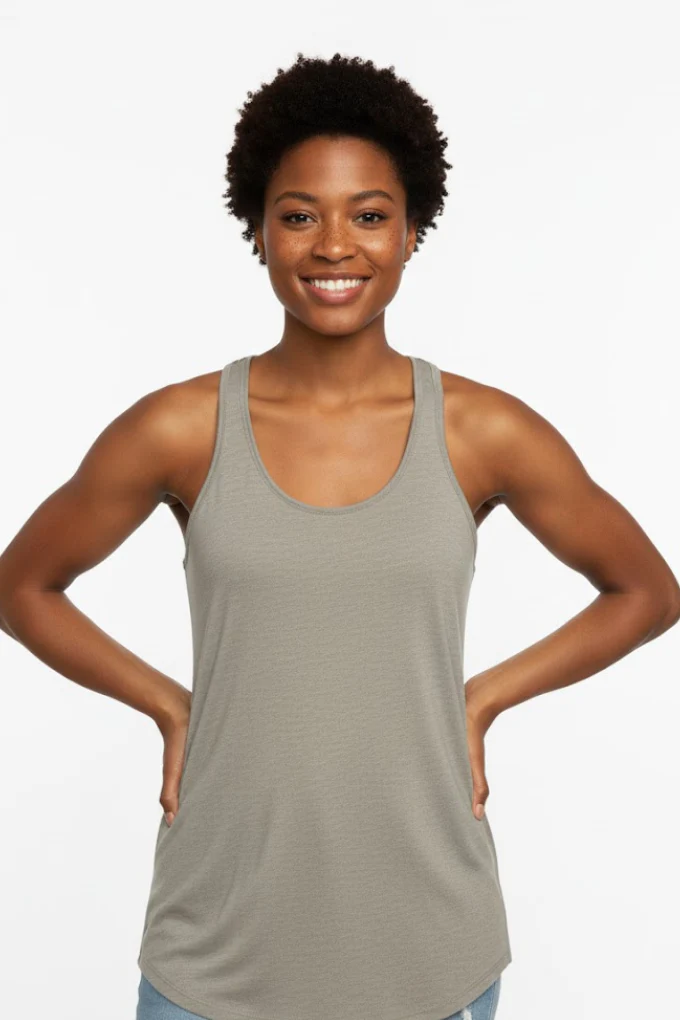 Next Level Women’s Triblend Racerback Tank - 6733 - Image 54