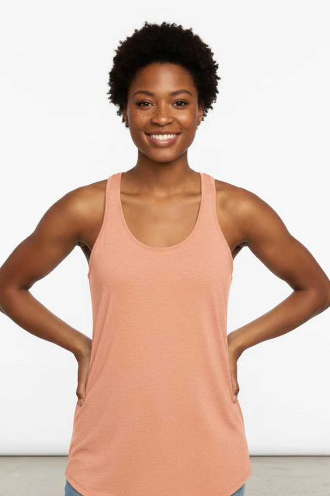 Next Level Women’s Triblend Racerback Tank - 6733 - Image 56