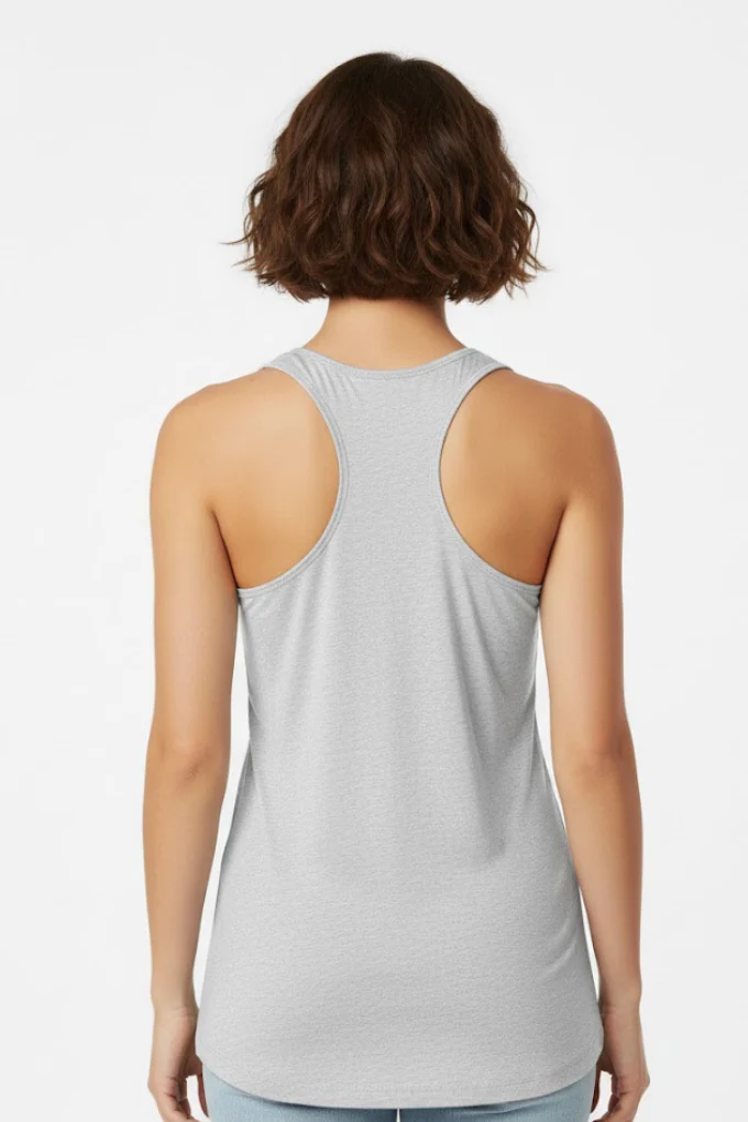 Next Level Women’s Triblend Racerback Tank - 6733 - Image 8