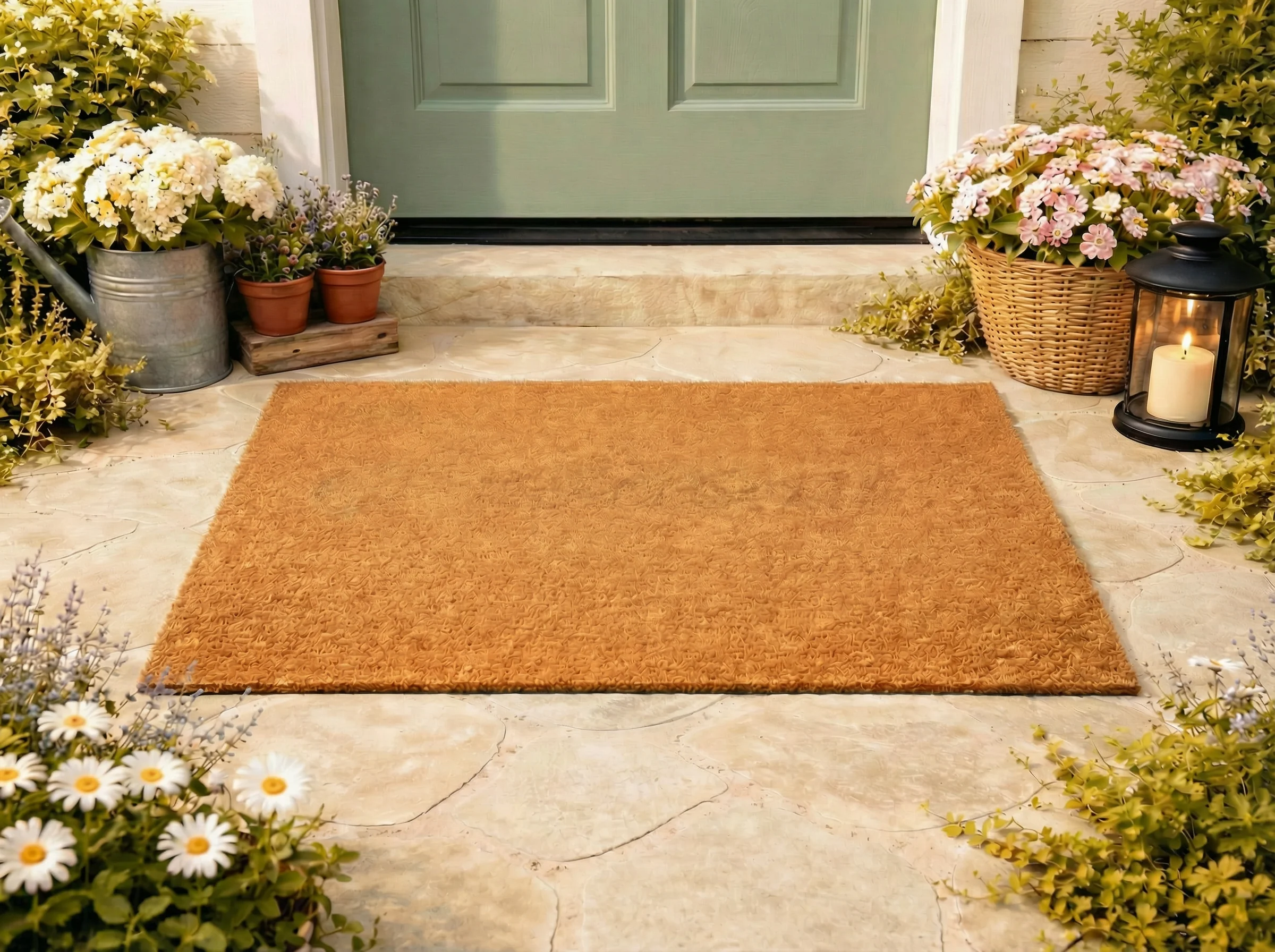 Personalized Family Doormat, Customizable Coir Welcome Mat - Image 3