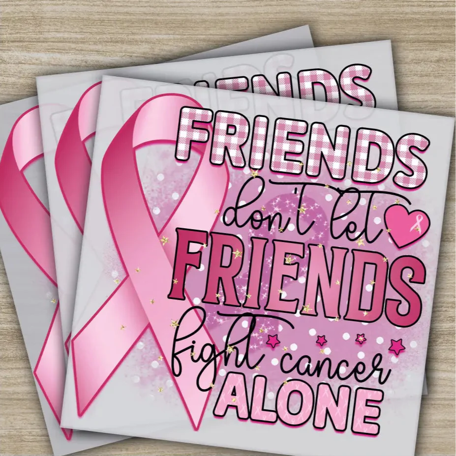 Pink Out, Awareness, Bow, Cancer, In October, Ready to Press, Personalized DTF Transfers, Heat Press DTF Transfers