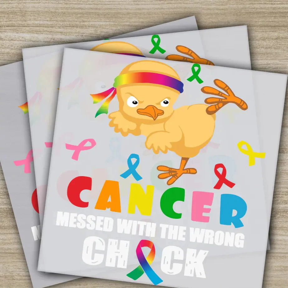 Pink Out, Awareness, Bow, Cancer, In October, Ready to Press, Personalized DTF Transfers, Heat Press DTF Transfers