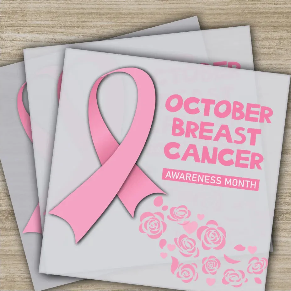 Pink Out, Awareness, Bow, Cancer, In October, Ready to Press, Personalized DTF Transfers, Heat Press DTF Transfers